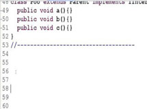 抽象类和接口——接口的继承 