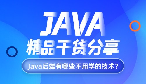 Java 后端有哪些不用学的技术？